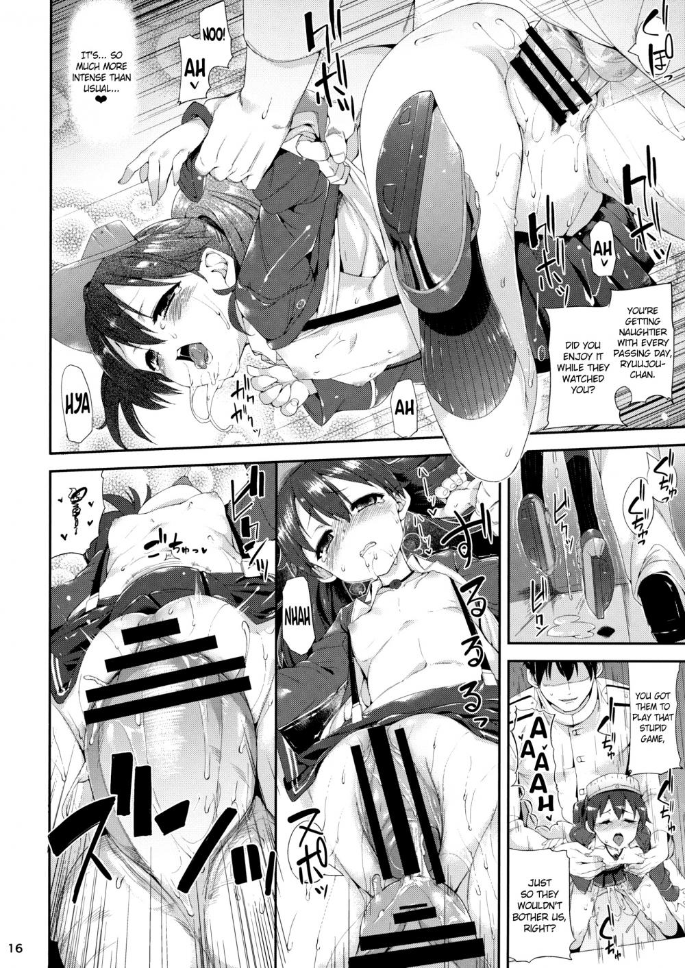 Hentai Manga Comic-Ryuujou-chan and Perverted Admiral in Love-Chapter 2-15